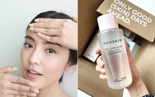 Ước mơ da luôn ẩm mượt căng bóng của cô nàng này đã thành hiện thực nhờ chu trình chăm da 6 bước của Hàn