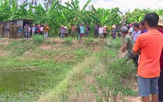 Bắt nghi can sát hại bé gái 9 tuổi rồi giấu xác dưới ao