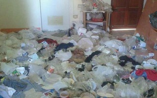 Nữ sinh viên thuê nhà chuyển đi, chủ phòng trọ khóc thét khi thấy khung cảnh tan hoang như bãi rác