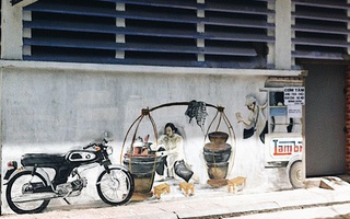 Vạn lần ngược xuôi Sài Gòn nhưng không phải ai cũng thấy những bức tranh tường chất ngất như thế!