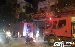Cháy nhà 6 tầng ở Thái Bình, một thai phụ nhập viện trong đêm