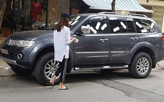 Không xử phạt cô gái trẻ dán băng vệ sinh lên xe ô tô đậu trước cửa nhà gây xôn xao dư luận