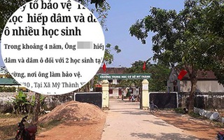 Bảo vệ trường THCS đảo lộn cuộc sống vì bị nam sinh tung tin thất thiệt hiếp dâm nữ sinh 4 lần