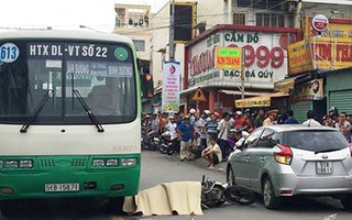 Cô gái mở cửa ô tô không quan sát, gây tai nạn chết người ở Sài Gòn