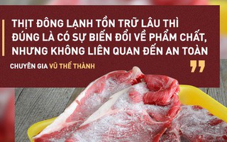 Sự thật cần biết về thực phẩm đông lạnh trước tin đồn gây ung thư, nhiễm khuẩn độc...