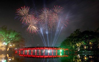 Tết Nguyên đán 2018: Hà Nội bắn pháo hoa tại 30 điểm