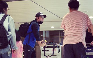 Hé lộ hình ảnh tài tử Jang Dong Gun bí mật tới Việt Nam