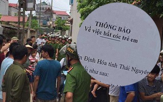 Thái Nguyên: Thực hư chiêu dụ dỗ trẻ em rồi bắt cóc đưa lên xe ô tô, công an phải ra thông báo
