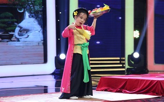 Ca nương nhỏ tuổi nhất Việt Nam Tú Thanh bất ngờ xuất hiện ở Biệt tài tí hon