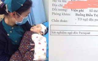 Chuyện mẹ bầu giận gia đình, cùng con gái 2 tuổi uống thuốc diệt cỏ tự tử qua lời kể bác sĩ cấp cứu