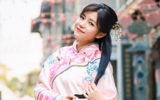 "Mẹ một con" Trần Nghiên Hy nhí nhảnh, đáng yêu như thiếu nữ