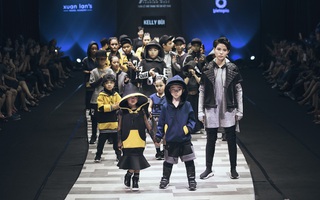 Vũ Cát Tường rủ học trò cưng catwalk trong đêm diễn cuối của Tuần lễ Thời trang Thiếu Nhi