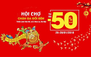 “Bùng nổ” ưu đãi tại Hội chợ chăn ga gối đệm ngay trung tâm Hà Nội