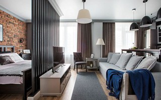 Căn hộ 29m2 rộng như gấp đôi nhờ gác xép