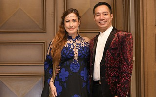 Sao phim "Người đẹp và quái vật" thích thú diện áo dài Việt Nam