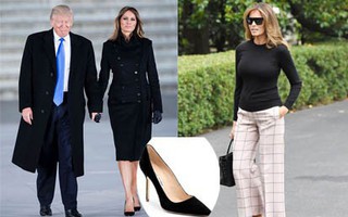 Đệ nhất phu nhân Melania Trump cũng chỉ thường xuyên diện đi diện lại đôi giày đơn giản này
