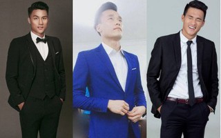 Công Vinh, Mạc Hồng Quân, Bùi Tiến Dũng cùng diện vest, ai chuẩn soái ca hơn?
