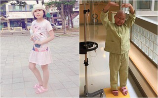 Chỉ sau một lần đau chân dữ dội, bé gái Hà Nội chưa từng biết đến bệnh viện đã được phát hiện mắc bệnh máu trắng