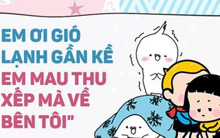 "Hà Nội lạnh rồi" chính là cái cớ cho hàng loạt status từ lãng mạn đến lãng nhách