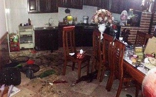 Chủ tịch xã đi vắng, nhà phát tiếng nổ gây hư hỏng nhiều tài sản nghi do bị ném mìn
