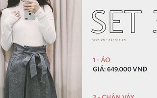 Trời chuyển lạnh mà chưa biết mặc gì đi làm, đi chơi? Nàng công sở cứ dạo quanh vài shop là thấy tỉ thứ đáng mua