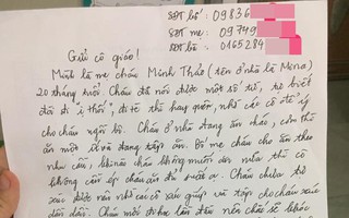 Viết tâm thư gửi cô giáo của con nhân ngày đầu con đi lớp, mẹ trẻ vừa gây xúc động vừa bị chê cầu kỳ