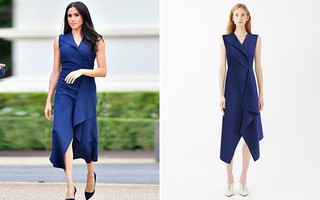 Chiếc váy gần nghìn đô này còn lâu mới lên kệ nhưng Công nương Meghan đã diện ngay rồi, dự báo sẽ lại "cháy hàng"
