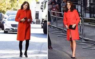 Các "thánh soi" đã ra tay và tia được Công nương Kate Middleton cùng mẹ đẻ rất hay mặc đồ giống nhau