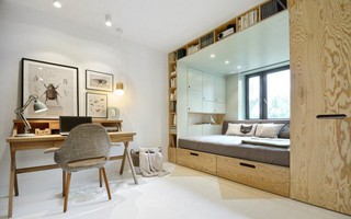 Với cách thiết kế thông minh, cô gái đã biến căn phòng 12m² đi thuê trở thành không gian sống vô cùng sang chảnh