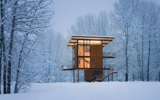 Giới mộ điệu trầm trồ với danh sách 21 thiết kế nhà siêu nhỏ ẩn mình giữa thiên nhiên với khí hậu khắc nghiệt