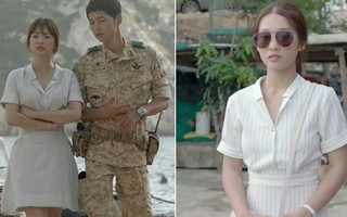 Có tâm như Khả Ngân: Đóng phim remake là cũng diện luôn trang phục giống Song Hye Kyo cho vẹn toàn