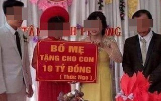 Danh tính cô dâu chú rể được bố mẹ trao quà cưới 10 tỷ đồng gây xôn xao