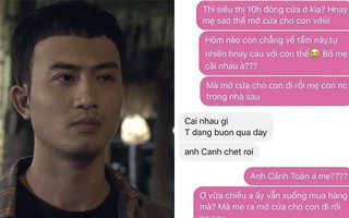 Đi chơi về bị mẹ cấm cửa, bạn trẻ ngã ngửa khi biết nguyên nhân là do “anh Cảnh” trong Quỳnh búp bê vừa chết