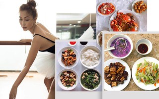 "Mục sở thị" mâm cơm nhà tự nấu của nữ diễn viên xinh đẹp Quỳnh Thư