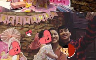 Cư dân mạng đặt dấu hỏi về em bé được Hoài Lâm và bạn gái âu yếm trong tiệc thôi nôi