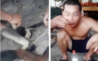 Vụ nhóm người giết khỉ ăn sống phát trực tiếp lên Facebook: Xác định được danh tính các đối tượng