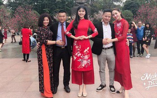 Cận cảnh dung nhan chị gái ít được nhắc tới của Á hậu Thanh Tú