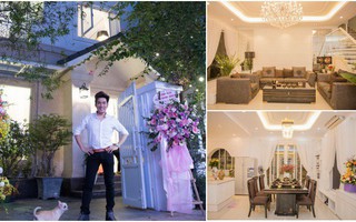 Ngắm căn biệt thự gần 20 tỷ với lễ mừng tân gia hoành tráng của ca sĩ Quang Hà ở Hà Nội