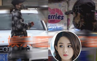 Triệu Lệ Dĩnh bị paparazzi "tóm gọn" khi vác bụng bầu đi mua sắm bỉm sữa?