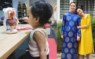 Dù chưa từng công khai nhưng ai cũng nhận thấy con trai ngọc nữ Tăng Thanh Hà thừa hưởng đặc điểm này từ bố