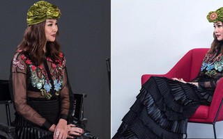 Có lẽ đã dự đoán trước được thất bại nên Thanh Hằng mới tiếp nhận kết quả bằng bộ đồ "héo úa" đến nhường này
