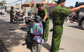 TP.HCM: Xe ba gác vượt ẩu làm cô gái trẻ bị xe tải cán chết tại chỗ rồi bỏ chạy
