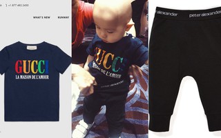 Đẳng cấp như nhóc Sữa nhà Huyền Baby, từ lúc mới sinh cho đến giờ tủ đồ chưa bao giờ ngớt hàng hiệu 