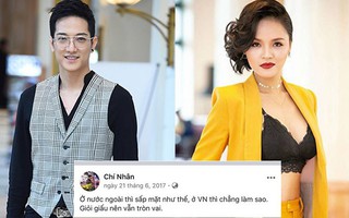 Trước khi ly hôn, Chí Nhân đã từng bóng gió về sự giả dối của Thu Quỳnh trên Facebook?