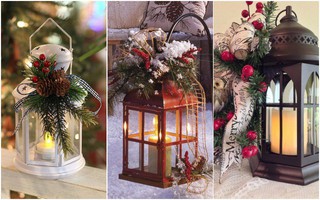 Bật mí món đồ trang trí Noel mới toanh mang tên "đèn lồng": Đa dạng phong cách giúp ngôi nhà đẹp lung linh