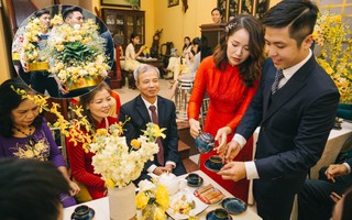Siêu chất "lễ ăn hỏi vàng" của cặp đôi Hà Nội, mùa đông thế này cũng đỡ giá lạnh rồi!