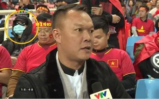 Sự xuất hiện của một người đàn ông đầy bí ẩn trên sân vận động Mỹ Đình khiến dân mạng thi nhau đồn đoán
