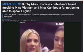 "Quả đắng" của Hoa hậu Mỹ sau scandal vạ miệng với H'Hen Niê: Truyền thông tẩy chay, dân mạng chỉ trích phân biệt chủng tộc