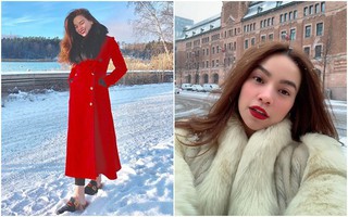 Được khen xinh đẹp khi chụp ảnh ở quê nhà Kim Lý, Hồ Ngọc Hà trả lời cực dí dỏm