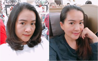 Anh Thơ - bà xã Bình Minh khoe cắt tóc ngắn đón năm mới, trẻ trung gấp bội so với ngày hôm qua